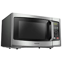 Toshiba 0.9 Cu. Ft. Counter Top Microwave (ML-EM25P(SS)/CA) - Stainless Steel