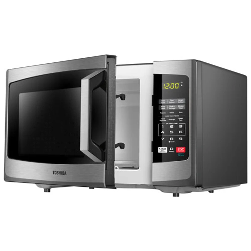 Toshiba 0.9 Cu. Ft. Counter Top Microwave (ML-EM25P(SS)/CA) - Stainless Steel