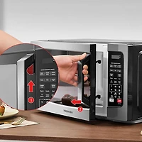 Toshiba 1.6 Cu. Ft. Microwave (TMC16S4AST) - Stainless Steel