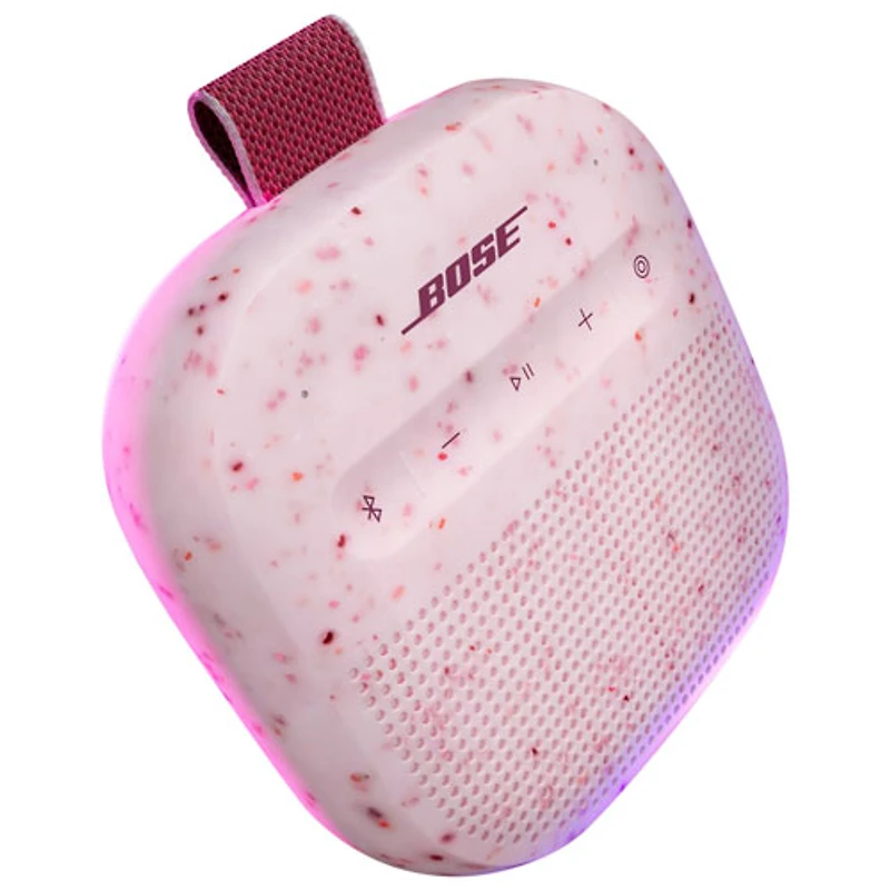 Haut-parleur sans fil Bluetooth SoundLink Micro de Bose (2e génération) - Rose pétale