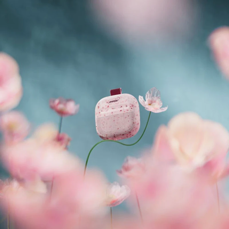 Haut-parleur sans fil Bluetooth SoundLink Micro de Bose (2e génération) - Rose pétale