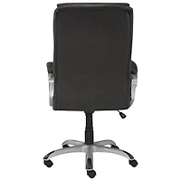 Fauteuil de bureau ergonomique à dossier haut en tissu Calian de Brassex - Gris