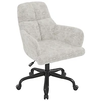 Brassex Lazare High-Back Polyester Executive Chair - Grey