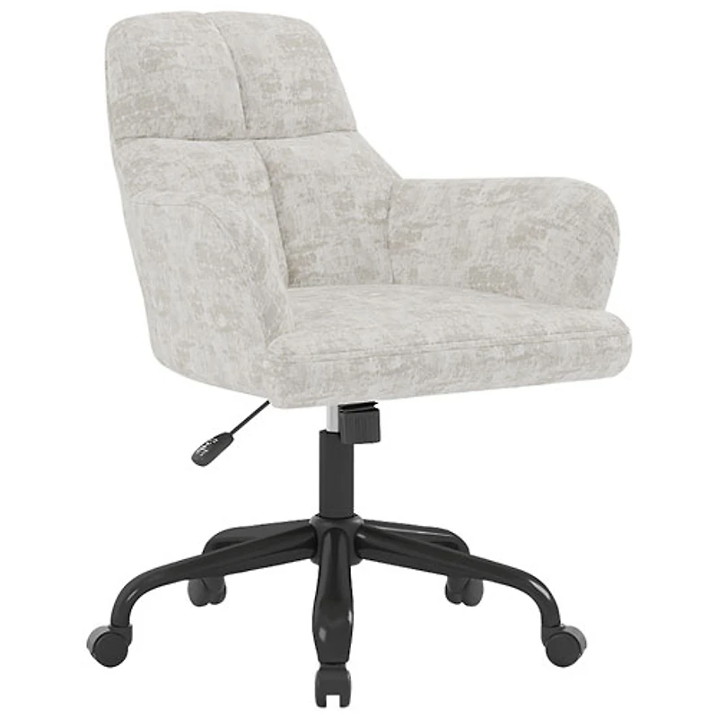 Brassex Lazare High-Back Polyester Executive Chair - Grey