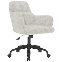 Brassex Lazare High-Back Polyester Executive Chair - Grey