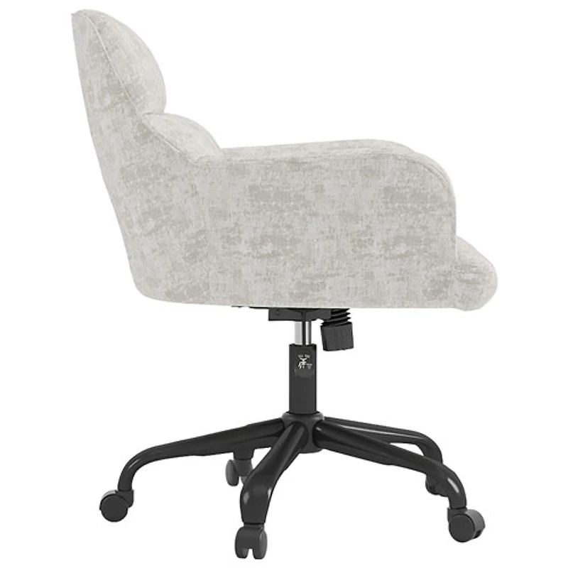 Brassex Lazare High-Back Polyester Executive Chair - Grey