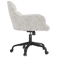 Brassex Lazare High-Back Polyester Executive Chair - Grey