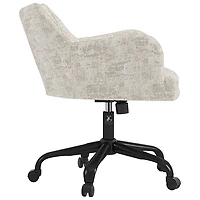 Brassex Francie High-Back Polyester Executive Chair - Beige