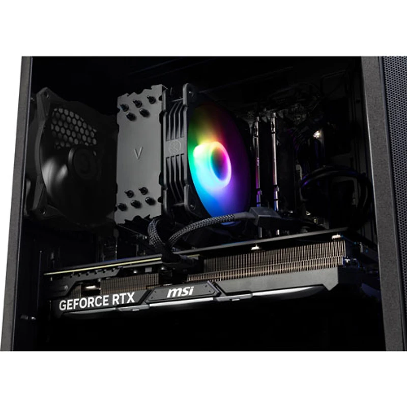 Ordinateur de jeu Codx R2 de MSI (Core i7-14700F d'Intel/RAM 16 Go/SSD 1 To/GeForce RTX 5060/Windows 11)