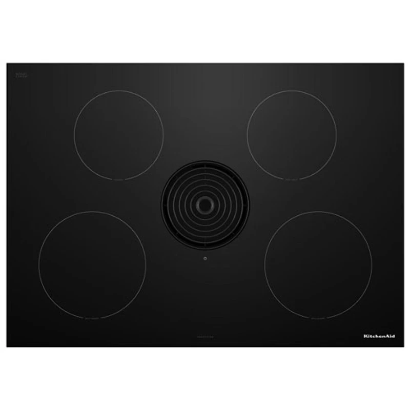 KitchenAid 31" 4-Element Induction Cooktop (KCID930SBL) - Black
