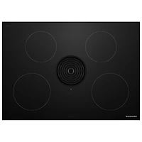 KitchenAid 31" 4-Element Induction Cooktop (KCID930SBL) - Black