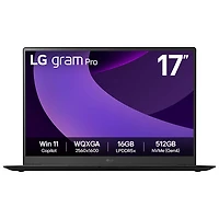 LG Gram Pro 17" Laptop - Black (Intel Core Ultra9 285H/32GB RAM/1TB SSD/GeForce RTX 5050/Windows 11)
