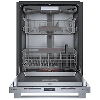 Bosch 800 Series 24" 42dB Built-In Dishwasher with Stainless Steel Tub & Third Rack (SHX78CC5UC) - SS