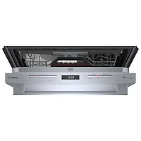 Bosch 800 Series 24" 42dB Built-In Dishwasher with Stainless Steel Tub & Third Rack (SHX78CC5UC) - SS