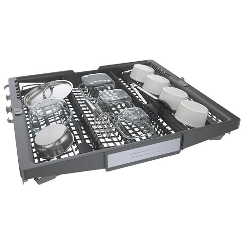 Bosch 800 Series 24" 42dB Built-In Dishwasher with Stainless Steel Tub & Third Rack (SHX78CC5UC) - SS
