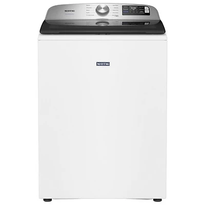 Laveuse à chargement par le haut haute efficacité de 6,0 pi³ de Maytag (MTW6205RW) - Blanc