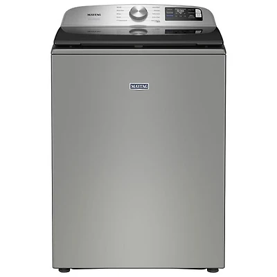 Maytag 6.0 Cu. Ft. High Efficiency Top Load Washer (MTW6205RR) - Classic Silver