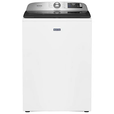 Laveuse à chargement par le haut haute efficacité de 6,0 pi³ de Maytag (MTW7205RW) - Blanc