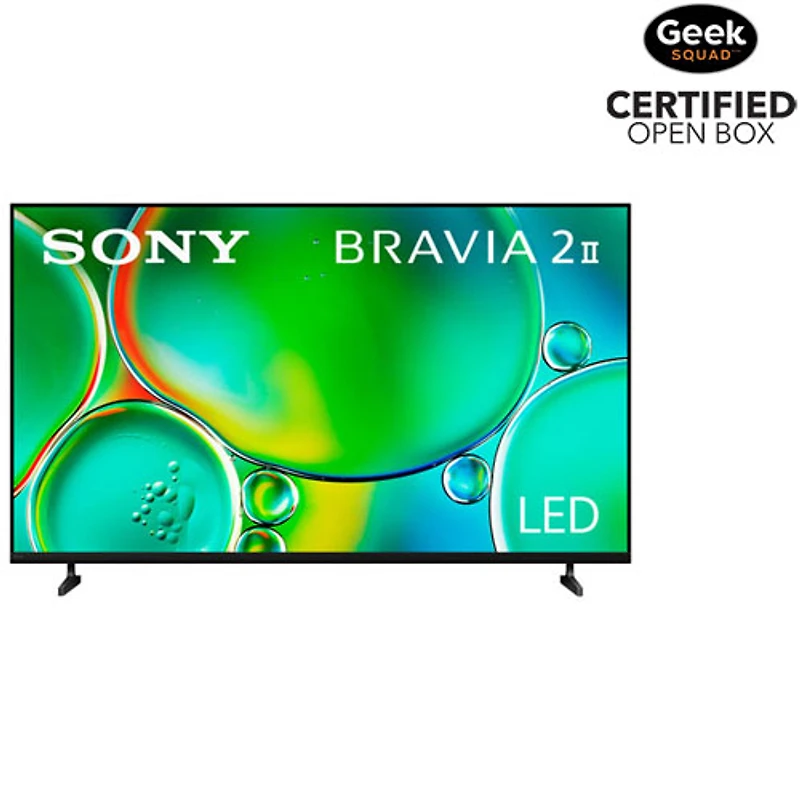 Open Box - Sony BRAVIA 2 II 65" S20M2 BRAVIA 2 Series 4K UHD HDR LED Smart Google TV (K65S20M2) - 2025