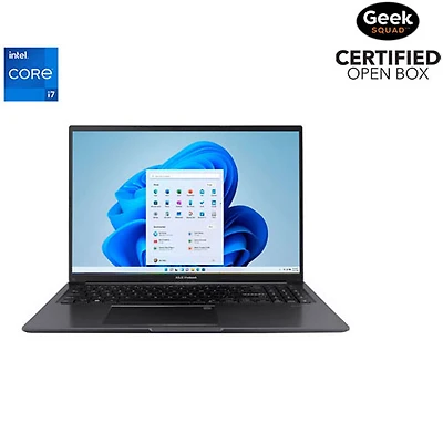 Open Box - ASUS Vivobook 16 16" Laptop - Indie Black (Intel Core i7-13620H /16GB RAM/1TB SSD/Windows 11 Home)