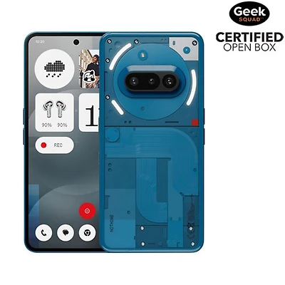 Open Box - Nothing Phone (3a) 256GB - Blue - Unlocked - Only at Best Buy