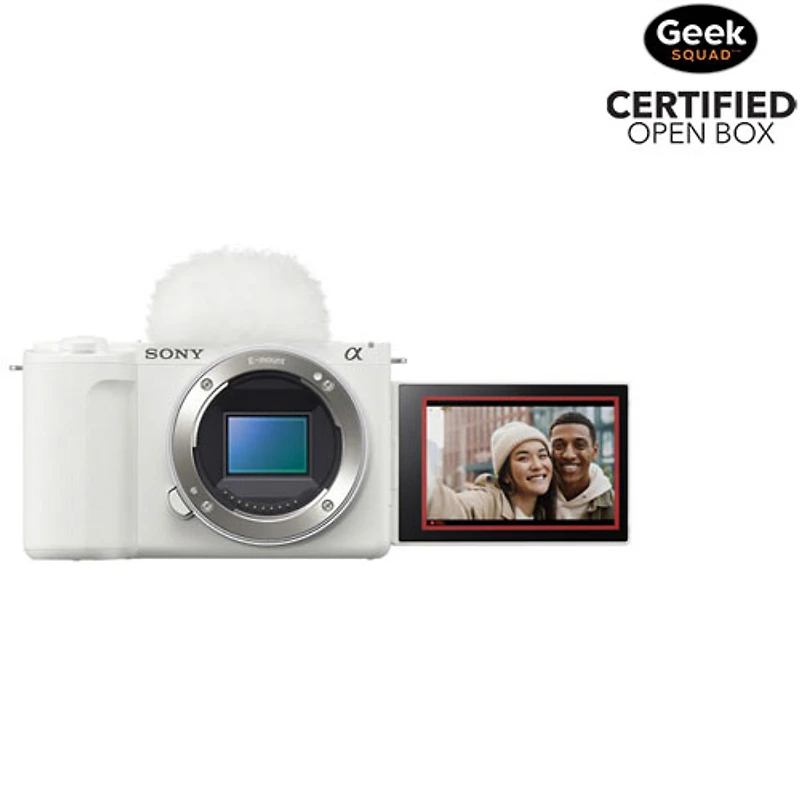 Open Box - Sony Alpha ZV-E10 II Mirrorless Camera (Body Only) - White