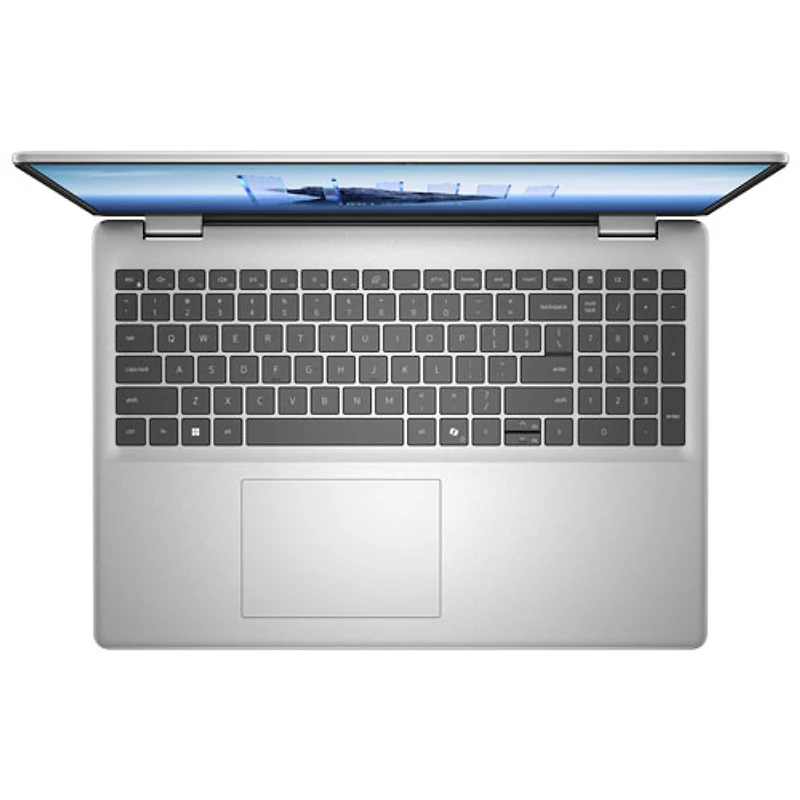 Portable à écran tactile de 16 po de Dell - Argenté platine (Core 7 150U d'Intel/RAM 16 Go/SSD 1 To/Windows 11 Famille)