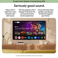 Google Home Audio Smart Speaker with Google Assistant - Hazel - Coming Spring 2026