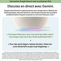 Google Home Audio Smart Speaker with Google Assistant - Hazel - Coming Spring 2026