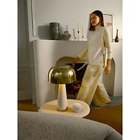 Haut-parleur intelligent Google Home avec Assistant Google - Porcelaine - Printemps 2026