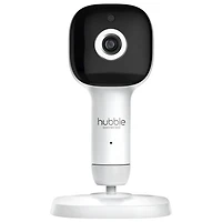Interphone de surveillance intelligent SkyVision AI Pro Twin de Hubble Connected avec 2 caméras, suivi du sommeil, vision nocturne et panorama/inclinaison