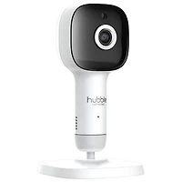 Interphone de surveillance intelligent SkyVision AI Pro Twin de Hubble Connected avec 2 caméras, suivi du sommeil, vision nocturne et panorama/inclinaison