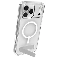 Étui rigide ajusté Crystal Palace Snap de ZAGG avec béquille pour iPhone 17 Pro Max - Transparent