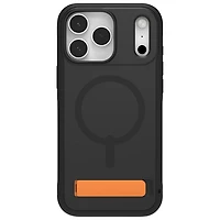 ZAGG Sedona Snap Fitted Hard Shell Case with MagSafe & Kickstand for iPhone 17 Pro Max - Black