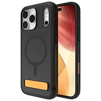 ZAGG Sedona Snap Fitted Hard Shell Case with MagSafe & Kickstand for iPhone 17 Pro Max - Black