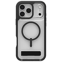 ZAGG Rainier Snap Fitted Hard Shell Case with Kickstand for iPhone 17 Pro Max - Black