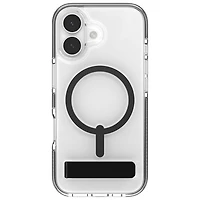 Étui rigide ajusté Santa Cruz Snap de ZAGG avec MagSafe et béquille pour iPhone 17 - Noir