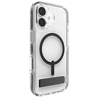 Étui rigide ajusté Santa Cruz Snap de ZAGG avec MagSafe et béquille pour iPhone 17 - Noir