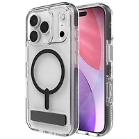 ZAGG Santa Cruz Snap Fitted Hard Shell Case with MagSafe & Kickstand for iPhone 17 Pro - Black