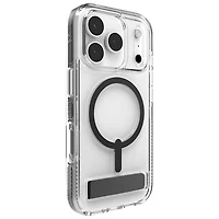 ZAGG Santa Cruz Snap Fitted Hard Shell Case with MagSafe & Kickstand for iPhone 17 Pro - Black