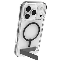 ZAGG Santa Cruz Snap Fitted Hard Shell Case with MagSafe & Kickstand for iPhone 17 Pro - Black