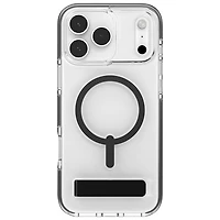 ZAGG Santa Cruz Snap Fitted Hard Shell Case with MagSafe & Kickstand for iPhone 17 Pro Max - Black