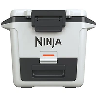 Ninja FrostVault Wheeled Cooler with Dry Zone - 29L (30 Qt) - Cloud White