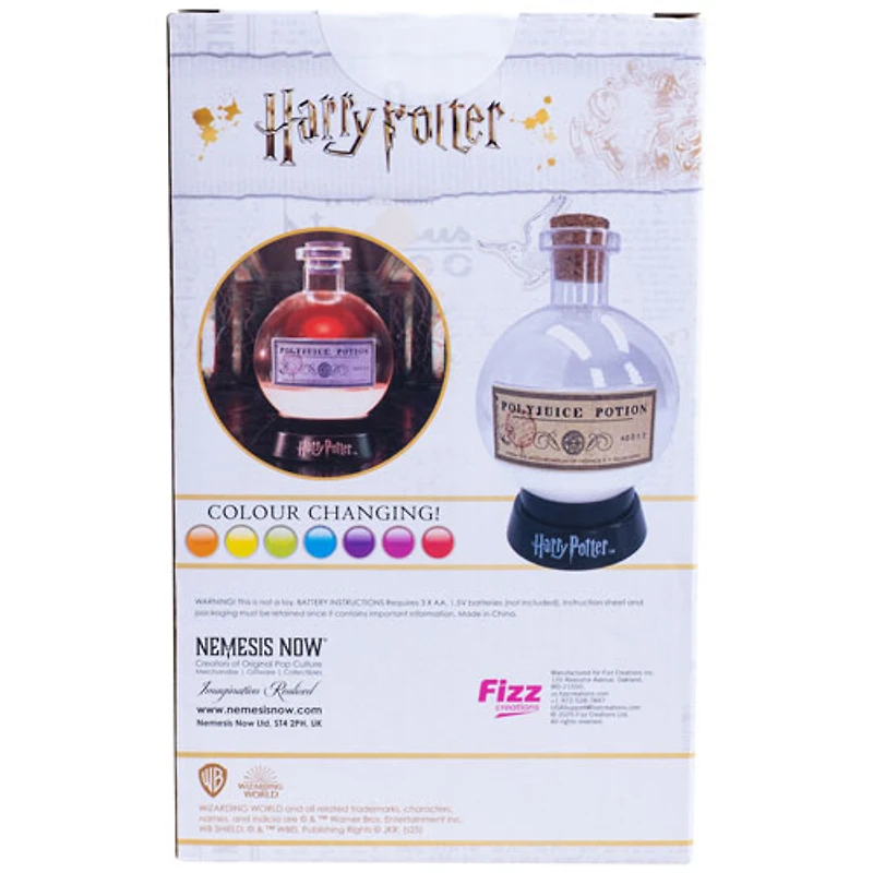 Lampe de potion polynectar Harry Potter de Fizz Creations - Grand