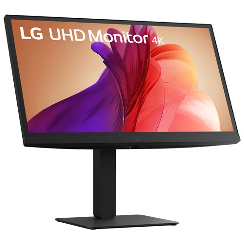 Moniteur DEL IPS Ultra HD 4K gris à gris 5 ms 60 Hz UltraFine 27 po de LG (27BA45U-B) - Noir
