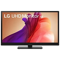 Moniteur DEL IPS Ultra HD 4K gris à gris 5 ms 60 Hz UltraFine 27 po de LG (27BA45U-B) - Noir