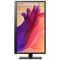 Moniteur DEL IPS Ultra HD 4K gris à gris 5 ms 60 Hz UltraFine 27 po de LG (27BA45U-B) - Noir