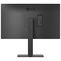 Moniteur DEL IPS Ultra HD 4K gris à gris 5 ms 60 Hz UltraFine 27 po de LG (27BA45U-B) - Noir