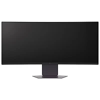 Moniteur de jeu incurvé DEL AV WQHD gris à gris 5 ms 160 Hz 34 po FreeSync de LG (34G600A-B) - Noir