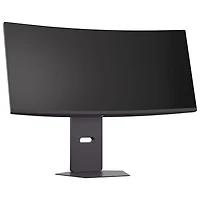Moniteur de jeu incurvé DEL AV WQHD gris à gris 5 ms 160 Hz 34 po FreeSync de LG (34G600A-B) - Noir